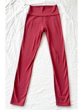 Outdoor Voices Coral Red 7/8 High Rise Performance Leggings Size S